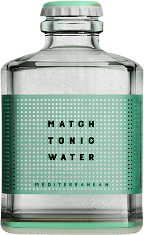 Бесплатная доставка | Коробка из 24 единиц Безалкогольные напитки Match Tonic Швейцария Мини-бутылка 20 cl