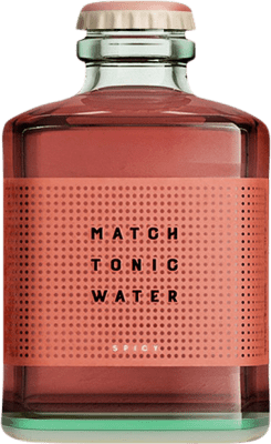 Spedizione Gratuita | Scatola da 24 unità Bibite Match Tonic Svizzera Bottiglietta 20 cl Spicy — Piccante, Tonic Water — Tonica