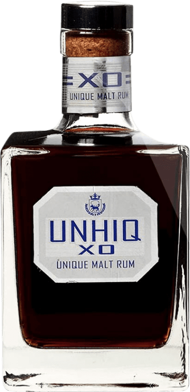 131,95 € Envio grátis | Rum Old Vintage Unhiq XO Garrafa Medium 50 cl