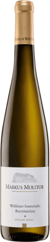 145,95 € Envío gratis | Vino dulce Markus Molitor Wehlener Sonnenuhr Beerenauslese Q.b.A. Mosel Botella Medium 50 cl