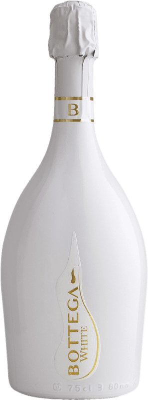 11,95 € | 白スパークリングワイン Bottega White Spumante Extra Dry 余分な乾燥 D.O.C. Prosecco イタリア Glera 75 cl