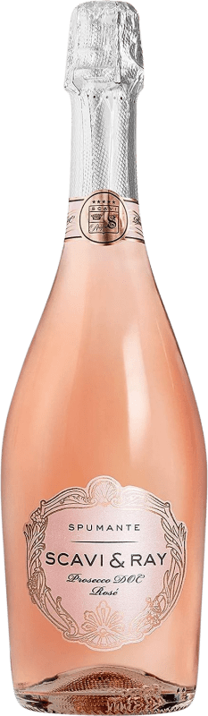 18,95 € 送料無料 | ロゼのスパークリングワイン Scavi & Ray Rosé — ロゼ D.O.C. Prosecco