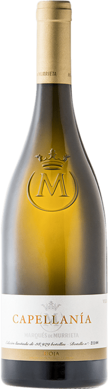 117,95 € Envío gratis | Vino blanco Marqués de Murrieta Capellanía Reserva D.O.Ca. Rioja