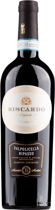 24,95 € | Vin rouge Biscardo. Superiore D.O.C. Valpolicella Ripasso Italie Corvina, Rondinella 75 cl