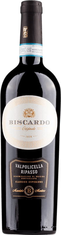 送料無料 | 赤ワイン Biscardo 上級 D.O.C. Valpolicella Ripasso イタリア Corvina — コルヴィーナ, Rondinella — ロンディネッラ 75 cl