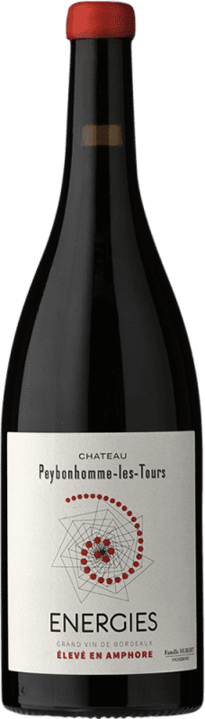 Бесплатная доставка | Красное вино Pey Bonhomme Les Tours Energies A.O.C. Bordeaux Франция Merlot — Мерло, Malbec — Мальбек 75 cl