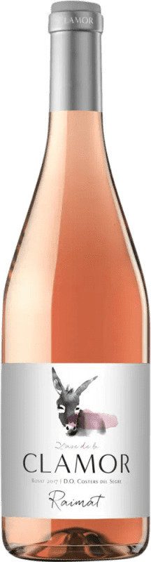 6,95 € | Vino Rosado Raimat Clamor D.O. Costers del Segre España Tempranillo, Merlot, Syrah, Cabernet Sauvignon 75 cl