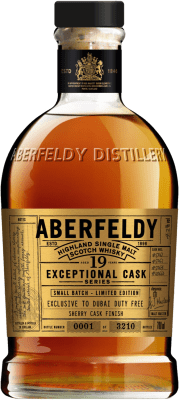 威士忌单一麦芽威士忌 Aberfeldy Exceptional Cask 19 岁 70 cl