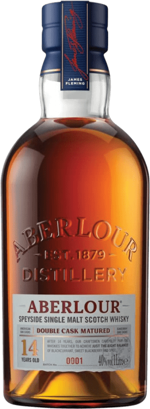 92,95 € | 威士忌单一麦芽威士忌 Aberlour Double Cask 英国 14 岁 1 L