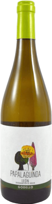 Envio grátis | Vinho branco Ángel Peláez Fernández. Papalaguinda D.O. Tierra de León Castela e Leão Espanha Godello 75 cl