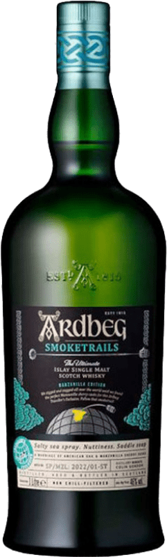 Бесплатная доставка | Виски из одного солода Ardbeg Smoketrails Manzanilla Edition Объединенное Королевство 1 L