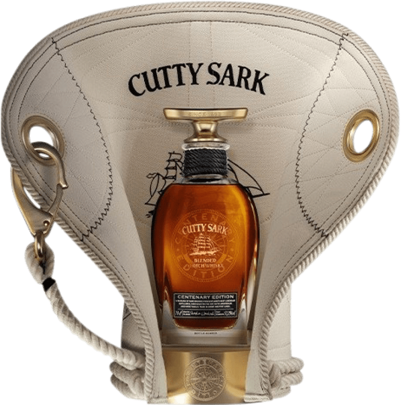 Free Shipping | Whisky Blended Cutty Sark Centenary Edition United Kingdom 70 cl