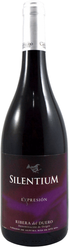 送料無料 | 赤ワイン Castillejo de Robledo Silentium Expresión 高齢者 D.O. Ribera del Duero カスティーリャ・イ・レオン スペイン Tempranillo 75 cl