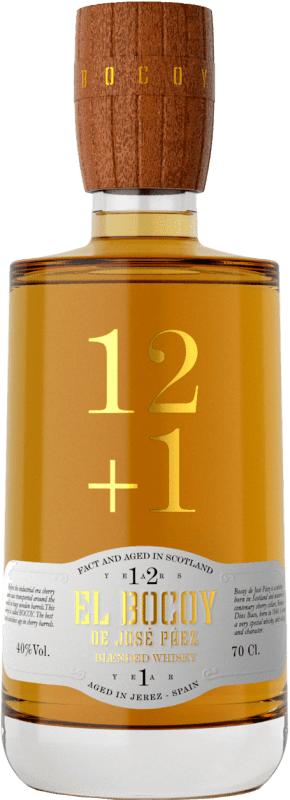72,95 € Free Shipping | Blended Whisky Dios Baco El Bocoy de José Páez 12 más 1 13 Years
