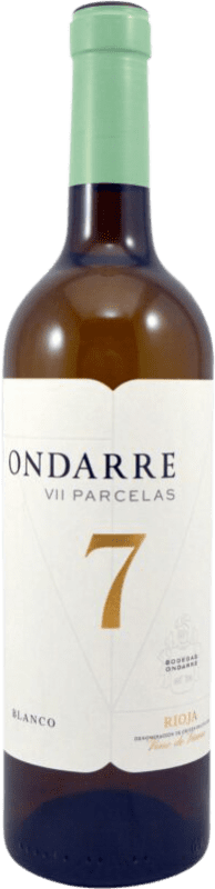 4,95 € | Vinho Branco Ondarre 7 Parcelas D.O.Ca. Rioja La Rioja Espanha Tempranillo 75 cl
