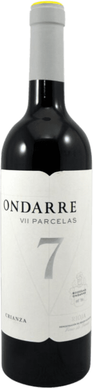 8,95 € | Rotwein Ondarre 7 Parcelas Alterung D.O.Ca. Rioja La Rioja Spanien Tempranillo, Mazuelo 75 cl