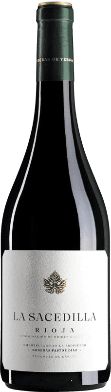 6,95 € | Vin rouge Pastor Díaz. La Sacedilla D.O.Ca. Rioja La Rioja Espagne Tempranillo 75 cl