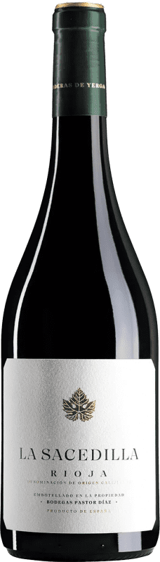 6,95 € | Vino rosso Pastor Díaz. La Sacedilla D.O.Ca. Rioja La Rioja Spagna Tempranillo 75 cl