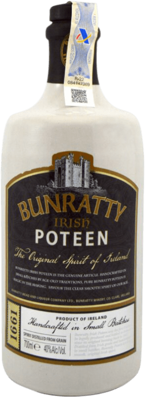 43,95 € | Виски смешанные Bunratty. Irish Poteen Ирландия 70 cl