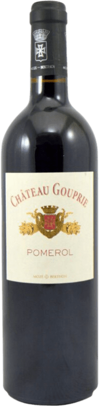 Envoi gratuit | Vin rouge Château Gouprie A.O.C. Pomerol Bordeaux France Merlot, Cabernet Sauvignon, Cabernet Franc 75 cl