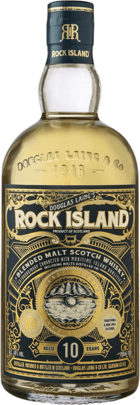 46,95 € | Whiskey Blended Douglas Laing's Rock Island Großbritannien 10 Jahre 70 cl