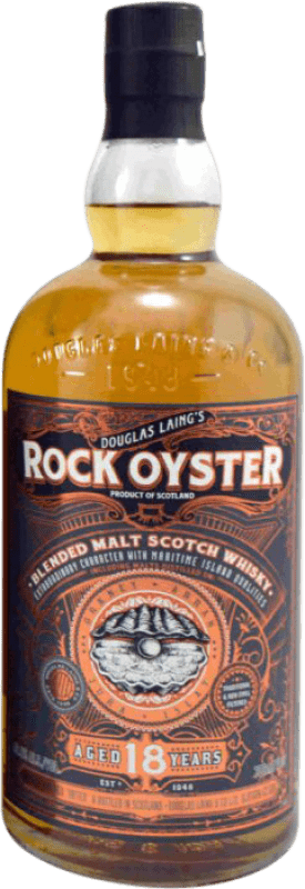 送料無料 | ウイスキーブレンド Douglas Laing's Rock Oyster イギリス 18 年 70 cl