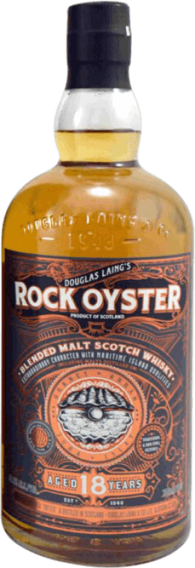 153,95 € Free Shipping | Whisky Blended Douglas Laing's Rock Oyster 18 Years