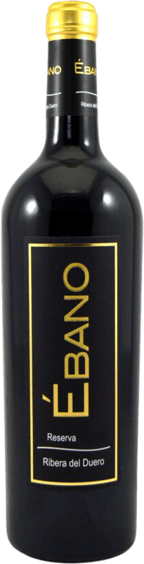 17,95 € | Красное вино Ébano Резерва D.O. Ribera del Duero Кастилия-Леон Испания Tempranillo — Темпранильо 75 cl