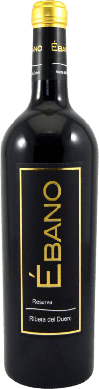 26,95 € Envío gratis | Vino tinto Ébano Reserva D.O. Ribera del Duero