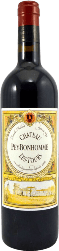 Spedizione Gratuita | Vino rosso Famille Hubert Peybonhomme Les Tours A.O.C. Bordeaux bordò Francia Merlot, Cabernet Franc, Malbec Biologico 75 cl