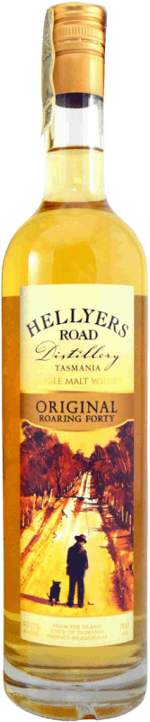 Бесплатная доставка | Односолодовый виски Hellyers Road Roaring Forty Оригинальный Австралия 70 cl