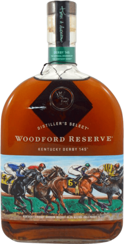 45,95 € Free Shipping | Bourbon Whisky Woodford Derby Limited Edition Reserve — Aged
