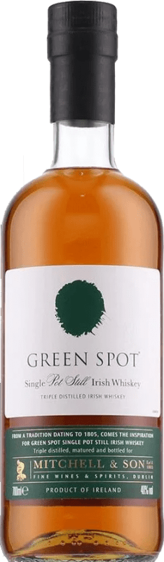 免费送货 | 威士忌单一麦芽威士忌 Mitchell & Son Green Spot Single Pot Still 爱尔兰 70 cl