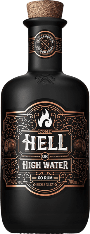 Spedizione Gratuita | Rum Ron de Jeremy Hell or High Water XO Extra Old — Extra Vecchio Olanda 70 cl