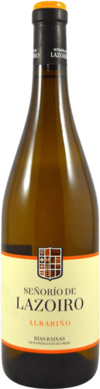 免费送货 | 白酒 Pazo as Barreiras Señorío de Lazoiro D.O. Rías Baixas 加利西亚 西班牙 Albariño 75 cl