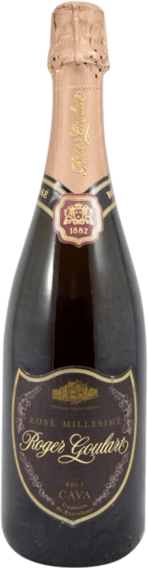 10,95 € | Rosé wine Roger Goulart Millésimé Rosé D.O. Cava Catalonia Spain Grenache, Monastrell, Pinot Black 75 cl