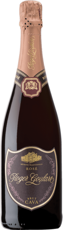 Envío gratis | Espumoso rosado Roger Goulart Millésimé Rosé D.O. Cava Cataluña España Garnacha, Monastrell, Pinot Negro 75 cl