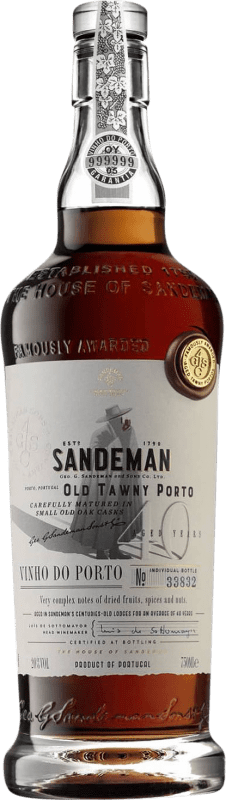 Free Shipping | Fortified wine Sandeman Porto I.G. Porto Porto Portugal 40 Years 75 cl