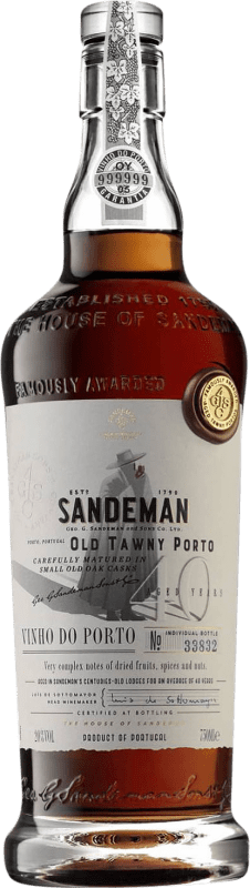 218,95 € Kostenloser Versand | Verstärkter Wein Sandeman Porto I.G. Porto 40 Jahre