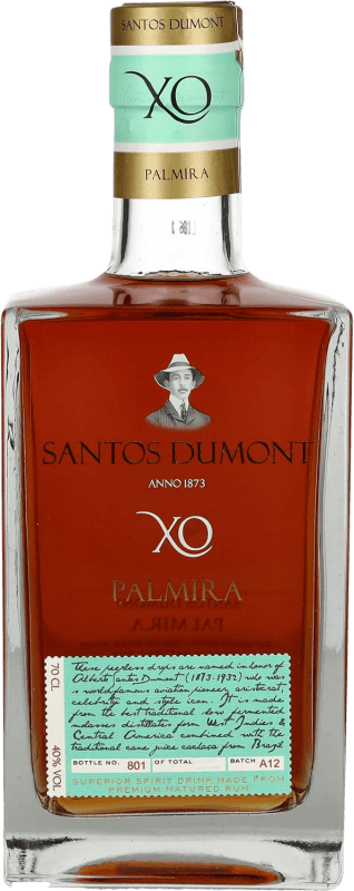 Envoi gratuit | Rhum Santos Dumont. Palmira XO Brésil 70 cl