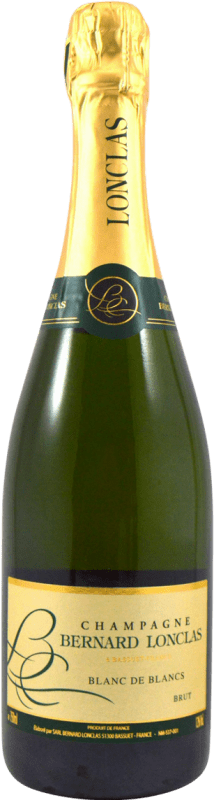 46,95 € | White wine Bernard Lonclas Blanc de Blancs Brut A.O.C. Champagne Champagne France Chardonnay 75 cl