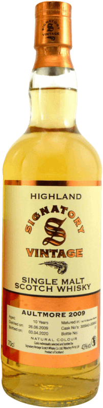 51,95 € | Whisky Single Malt Signatory Vintage At Aultmore Royaume-Uni 10 Ans 70 cl
