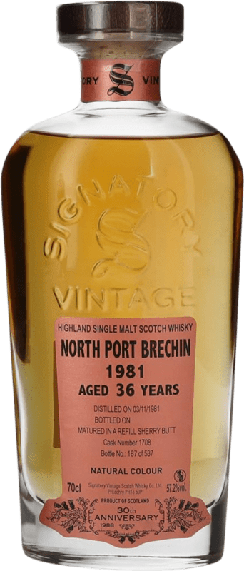 免费送货 | 威士忌单一麦芽威士忌 Signatory Vintage North Port Brechin Collection 30th Anniversary 英国 36 岁 70 cl