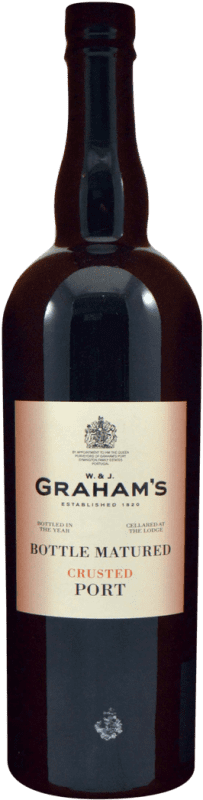 55,95 € Spedizione Gratuita | Vino fortificato Graham's Crusted I.G. Porto