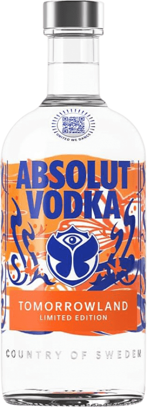 免费送货 | 伏特加 Absolut Tomorrowland Limited Edition 瑞典 70 cl