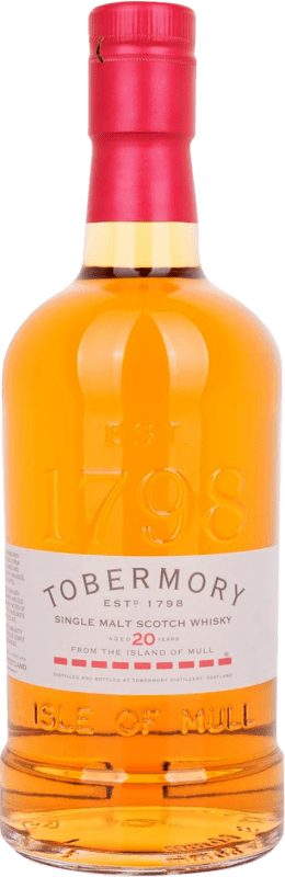 233,95 € | Whisky Single Malt Tobermory Reino Unido 20 Años 70 cl