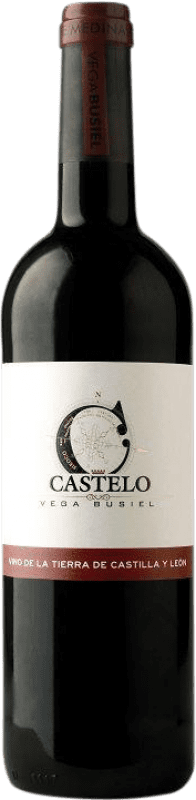 红酒 Castelo de Medina Castelo Vega Busiel Crianza I.G.P. Vino de la Tierra de Castilla 卡斯蒂利亚莱昂 西班牙 Tempranillo, Syrah 瓶子 75 cl