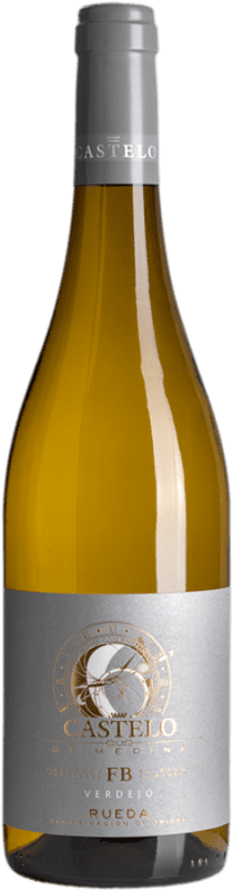 24,95 € Envoi gratuit | Vin Blanc Castelo de Medina Fermenté en Barrique D.O. Rueda