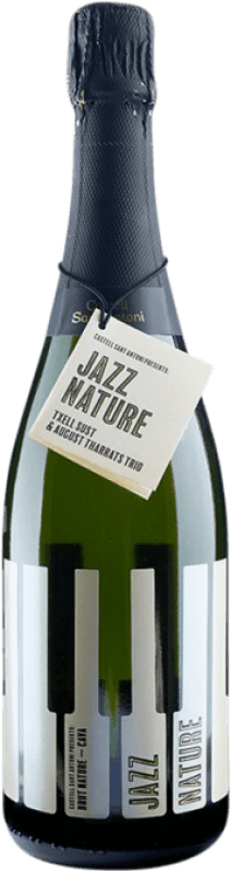 8,95 € | Blanc mousseux Castell Sant Antoni Jazz Nature Brut Nature Réserve D.O. Cava Catalogne Espagne Macabeo, Xarel·lo, Parellada 75 cl