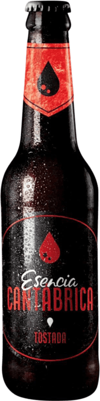 1,95 € Free Shipping | Beer Esencia Cantábrica. Tostada One-Third Bottle 33 cl